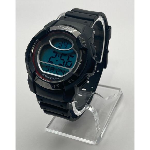 Armitron Alarm Chrono Digital Men's Watch 44mm - 40/8089 - All Sport - WR - Picture 1 of 4